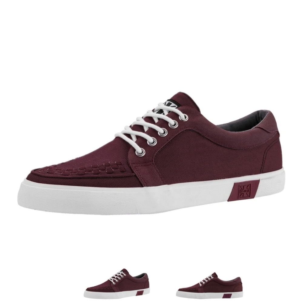 T.U.K burgundy women's size 10